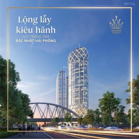 Cực đỉnh mở bán căn hộ studio Diamond Crown Hải Phòng. View cực đẹp 13875570