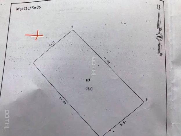 Nhà mặt ngõ Hồng Hà (Q. Hoàn Kiếm), DT 78m2, 4T, MT 6,5m, SĐCC. Giá 12,5 tỷ 13876648