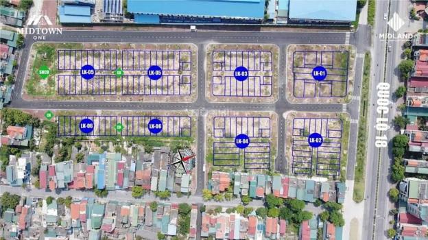 Chính chủ bán lại lô góc ngoại gia LK5 dự án đất nền Midtown One Uông BÍ 13879381