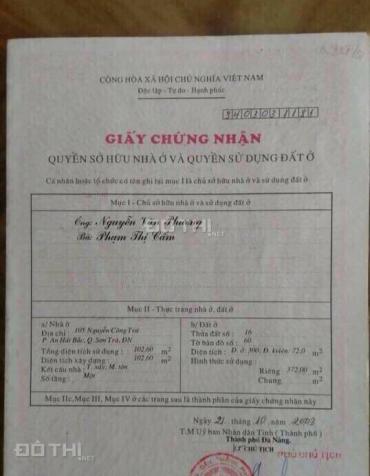 Chính chủ bán 372m2 đất đường Nguyễn Công Trứ 13879659