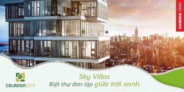 Bán gấp biệt thự trên không Skylink Villa dự án Celadon City giá 11 tỷ LH 0909.42.8180 13881443