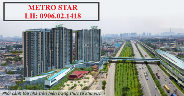 Chỉ 3,5 tỷ/2 PN sở hữu ngay căn hộ mặt tiền Xa Lộ Hà Nội - Metro Star 13882389