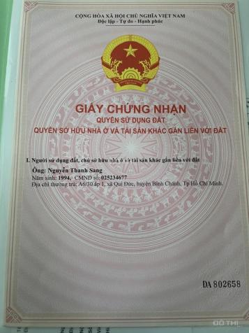 Chính chủ gửi bán nhà siêu đẹp tại xã Qui Đức, Huyện Bình Chánh, Tp Hồ Chí Minh 13886503