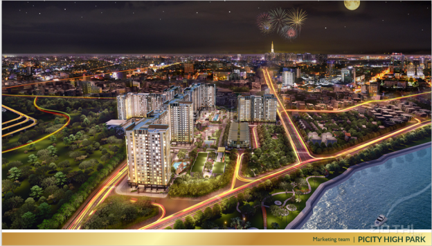 Bán căn hộ 2PN view hướng mát PiCity Q12, 57m2, bán giá chủ đầu tư 2.370 tỷ - 0909928209 13889075