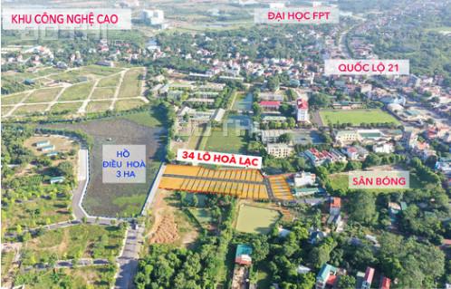 Nhà em chính chủ cần bán gấp lô đất 70m2 sát vách CNC Hòa Lạc cách TL420 đúng 200m, sổ đỏ trao tay 13619943
