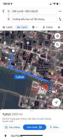 Bán đất Tân Hưng - Vĩnh Bảo - HP. Giá chỉ 390 triệu/lô, sổ đỏ đất ở 100% 13893023