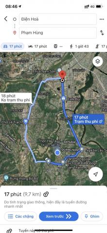 Bán lô đất cách Đn 5km, ngay trạm thu phí Đà Nẵng Quảng Nam, giá 790tr. Bao sổ đỏ, đường rộng 5m 13901089