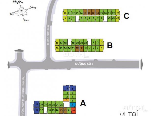 Bán căn góc block A chung cư bộ công an Quận 2 94m2 3PN giá 5.5 tỷ, full nội thất 13911278