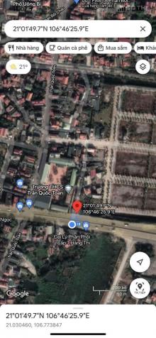 Bán đất mặt đường Quốc Lộ 18, khu 12 P. Quang Trung, Ub. Dt: 78.1m2, Mt: 6.1m 13916972
