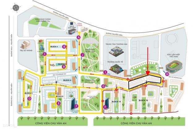 Bán 10 shophouse đại lộ Hoàng Mai 30m và phố đi bộ 19m GĐ2 dự án The Manor Central Park. 0986786568 13920359