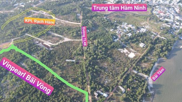 Bán đất nền Hàm Ninh - Phú Quốc chỉ 5tr/m2, sát Vinpearl, sân bay, biển. Tiềm năng x3 lợi nhuận 13925242