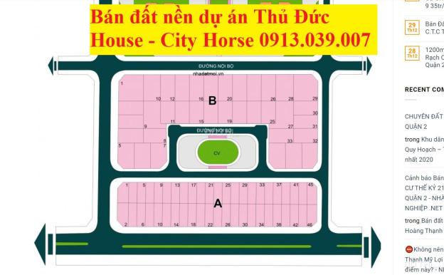 Chính chủ bán lô B28 dự án City Horse, phường An Phú, Quận 2 13940006
