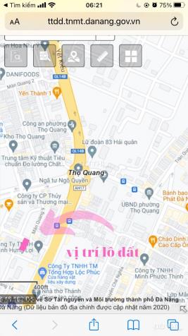 Lô đất gần ngã 5 đường Ngô Quyền, đối diện công viên Mân Quang 13941661