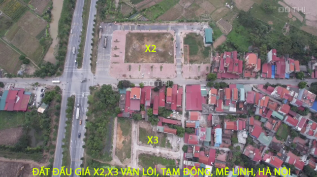 Chính chủ cần bán lô đất đấu giá X2 Văn Lôi, xã Tam Đồng, huyện Mê Linh, Hà Nội 13950309