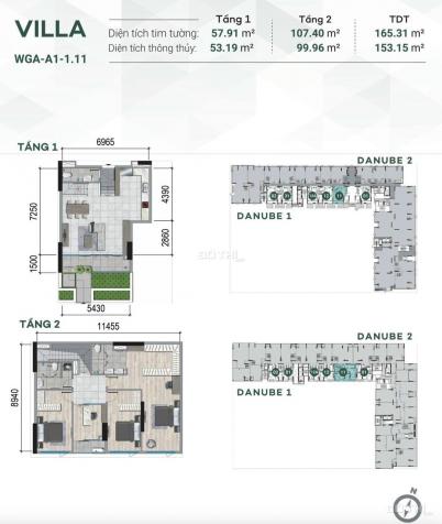 West Gate Villas - Shophouse 140m2, TT 15% nhận nhà, TTHC Bình Chánh, bến xe Miền Tây mới 13954136