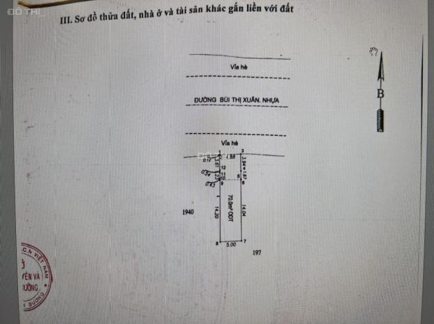 Cần bán 99.1m2 đất mặt tiền Bùi Thị Xuân, Dĩ An, Bình Dương 13971620