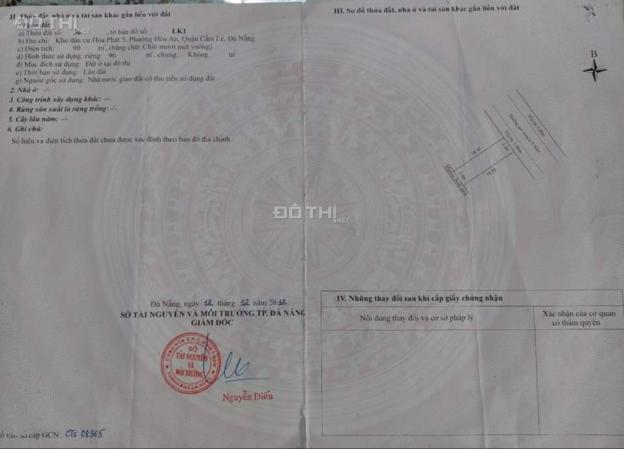 Chính chủ bán đất Đinh Nhật Tân, Hòa An, Cẩm Lệ 13971914