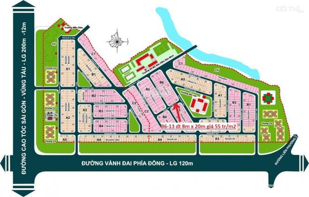 Bán nhà biệt thự Khang An đường liên phường gần chợ Phước Bình (160 m2) 14 tỷ tel 0918.481.296 13974783
