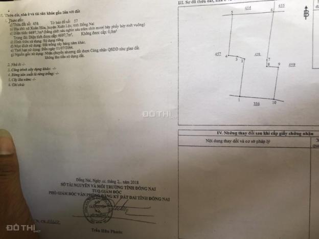 (Kèo thơm) 3,4 hecta xã Xuân Hoà huyện Xuân Lộc Đồng Nai giá chỉ 400k/m2 (Tổng: 13 tỷ 600tr) 13986286