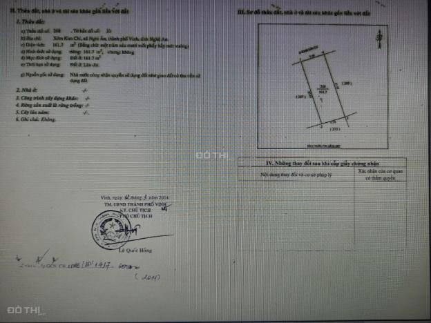 Chính chủ bán nhà 2 tầng vị trí đẹp xóm Kim Chi, Xã Nghi Ân, thành phố Vinh 13995404