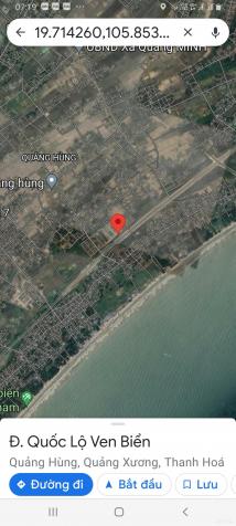 Bán lô đất mặt tiền diện tích 101.5m2 mặt bằng xã Quảng Hùng, Sầm Sơn, Thanh Hóa 14013358
