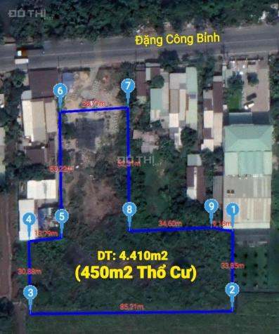 Đất 4410m2 mặt tiền Đặng Công Bỉnh, Xã Tân Thới Nhì, Huyện Hóc Môn, TP HCM 14013722