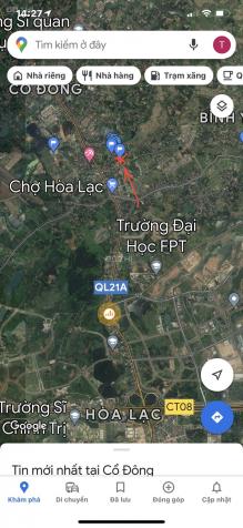Bán đất nền gần khu CNC Hòa Lạc, ĐH FPT, ĐH Quốc Gia HN 14024528
