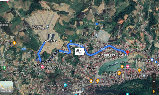 Bán đất dự án quy hoạch hành chính mới - Cách hồ Sapa 4p di chuyển - Trung tâm SaPa 14027226