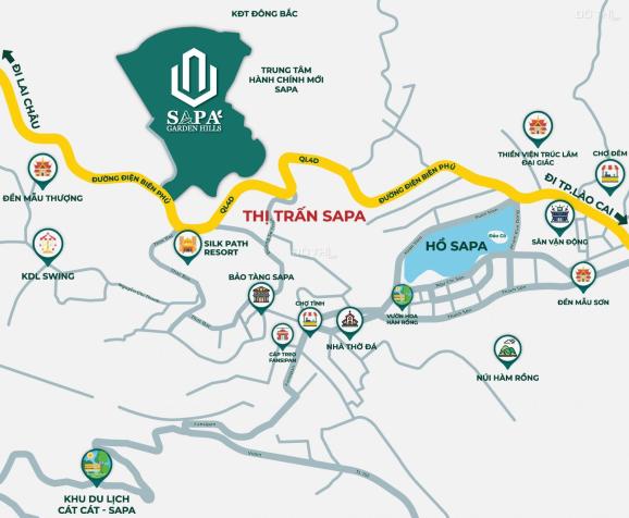 Bán đất dự án quy hoạch hành chính mới - Cách hồ Sapa 4p di chuyển - Trung tâm SaPa 14027226