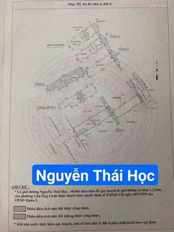 Chốt gấp - Mặt tiền Nguyễn Thái Học - Vị trí đẹp 14028029