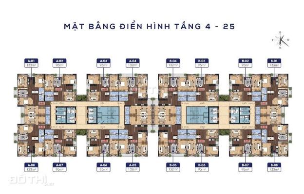 Bán nhanh căn 3 ngủ - 95m2 toà N01T1 Ngoại Giao Đoàn. LH 0937466689 14031160