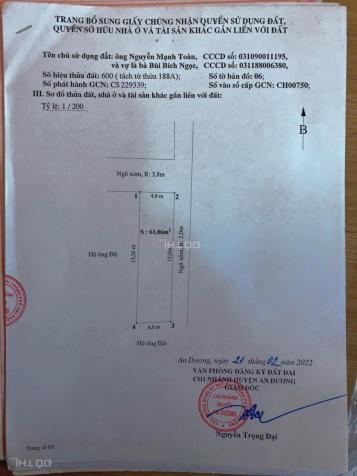 Lô góc duy nhất tại con đường sắp được nâng cấp tại Văn Cú, An Đồng 14030881