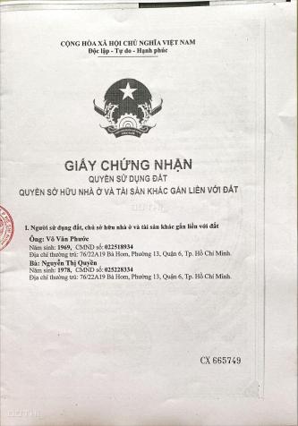 Bán gấp kho 4x21m 36 Nguyễn Triệu Luật, Q. Bình Tân giá: 3.85 tỷ 14032459