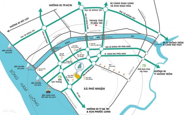 Cần ra gấp đất mặt tiền Phú Nhuận Bến Tre 14039523