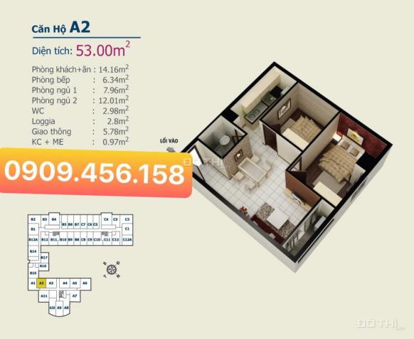Bán căn hộ chung cư HQC Hóc Môn chỉ 1,28 tỷ căn 64m2 14039967