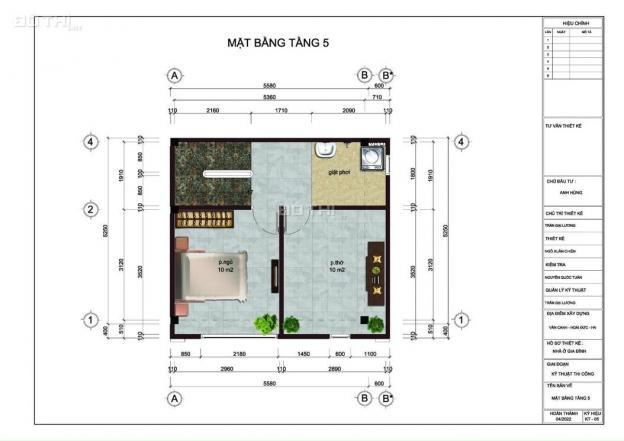 Bán nhà Vân Canh đường An Trai lô góc 2 mặt thoáng DT 32m2 x 5 tầng 5PN, MT 5.58m có gara ô tô 14041151