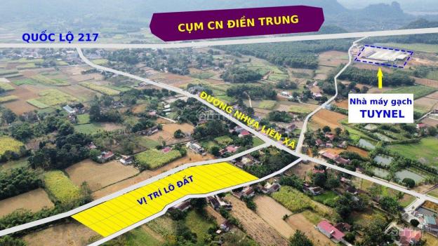 Bán đất nền Thanh Hóa sổ đỏ từng lô, full thổ cư ven cụm công nghiệp Điền Trung, mặt đường rộng 14043233