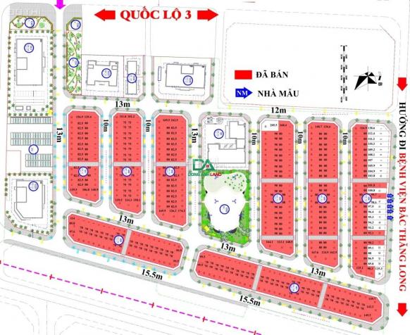 Bán căn liền kề dự án Happy Land Đông Anh 4 tầng hoàn thiện ngoài 14044785