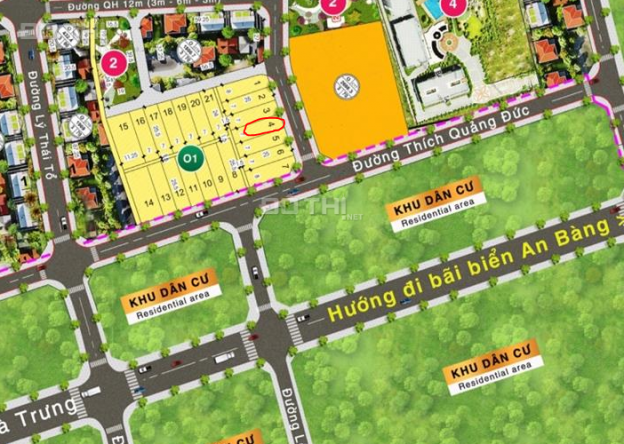 Mở bán block đẹp nhất của khu đô thị Hội An 14045214