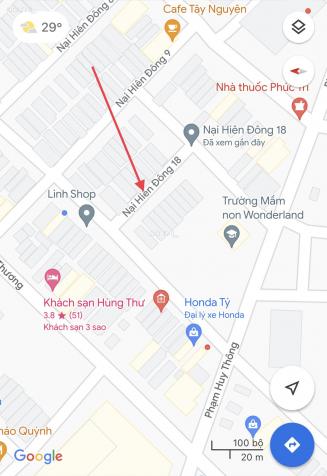 Bán đất mặt tiền Nại Hiên Đông 18, Sơn Trà, Đà Nẵng. DT 72m2 giá 3,6 tỷ 14046272