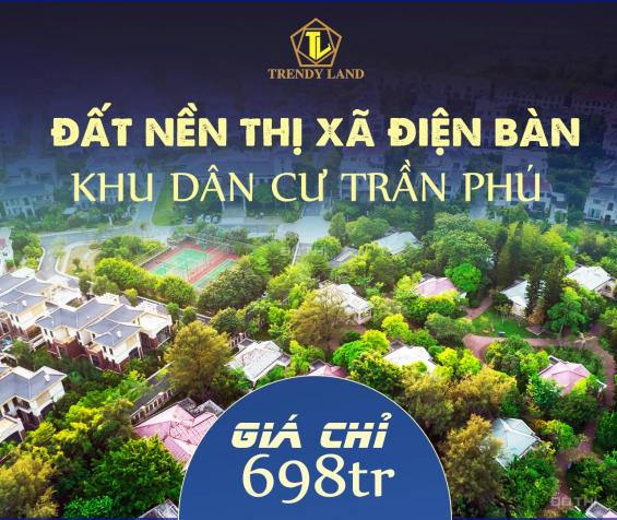 Bán đất KDC mới Điện Hoà, Điện Bàn, có sổ 695tr/lô 14053711