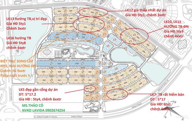 Bán nhà phố LK3, LK4, LK5 dự án Lavida Vũng Tàu, đã kí HĐMB, pháp lý đảm bảo. LH: 0902674254 14056089