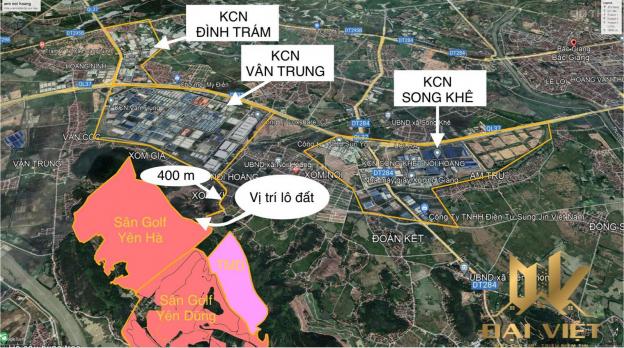 Chính chủ bán lô đất 317m2, cạnh KCN Vân Trung, thích hợp xây nhà trọ 14057067