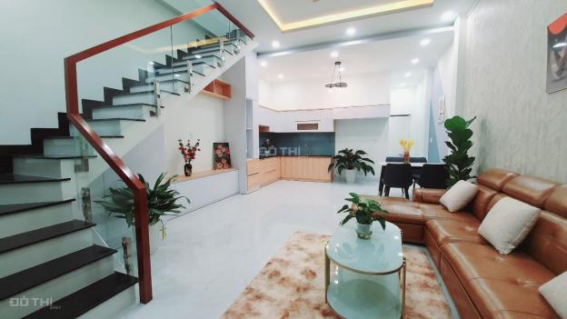 Bán nhà mới xây 1 trệt 1 lầu full nội thất cao cấp tại phường Phú Mỹ, Tp Thủ Dầu Một 14067114