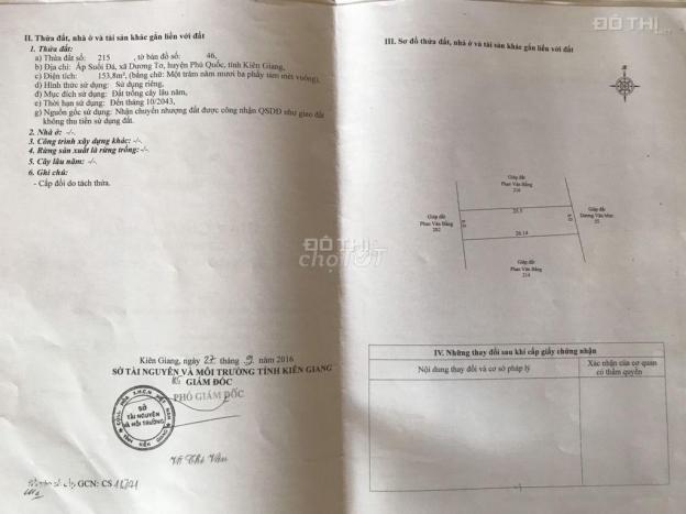 Bán đất tại xã Dương Tơ, Phú Quốc, Kiên Giang diện tích 142,2m2 14068796