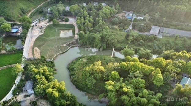 Cần bán gấp lô đất bám sông 3871m2 giáp KĐT sinh thái Đông Trường Sơn tại Lương Sơn Hòa Bình 14071192
