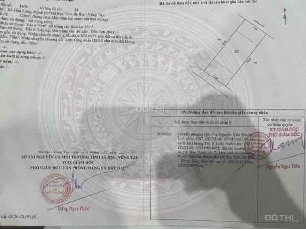 Chính chủ cần bán đất nền Lan Anh 6 giá rẻ xã Hòa Long - Bà Rịa 14080972 Chính chủ cần bán đất nền Lan Anh 6 giá rẻ xã Hòa Long - Bà Rịa 14080972