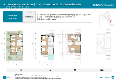 Bán biệt thự song lập GS Metro City Nhà Bè 9,5x17m 162m2 3 tầng bán 21,6 tỷ. LH 0935926999 Bầu Đức 14084938