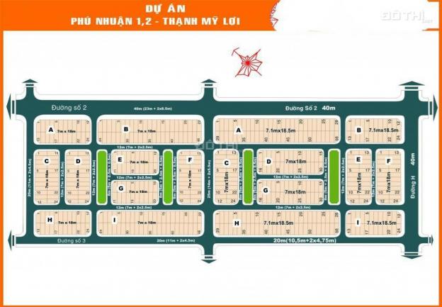 Cần bán gấp lô đất dự án Phú Nhuận 1 TML Q2, đường 12m. DT 7x18.5m (129.5m2) giá 155 tr/m2 14087202