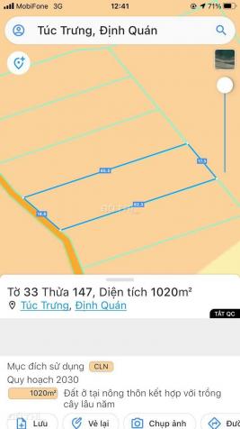 Bán 3 sào đất gần hồ Trị An, thích hợp làm homestay, Định Quán, Đồng Nai 14088007